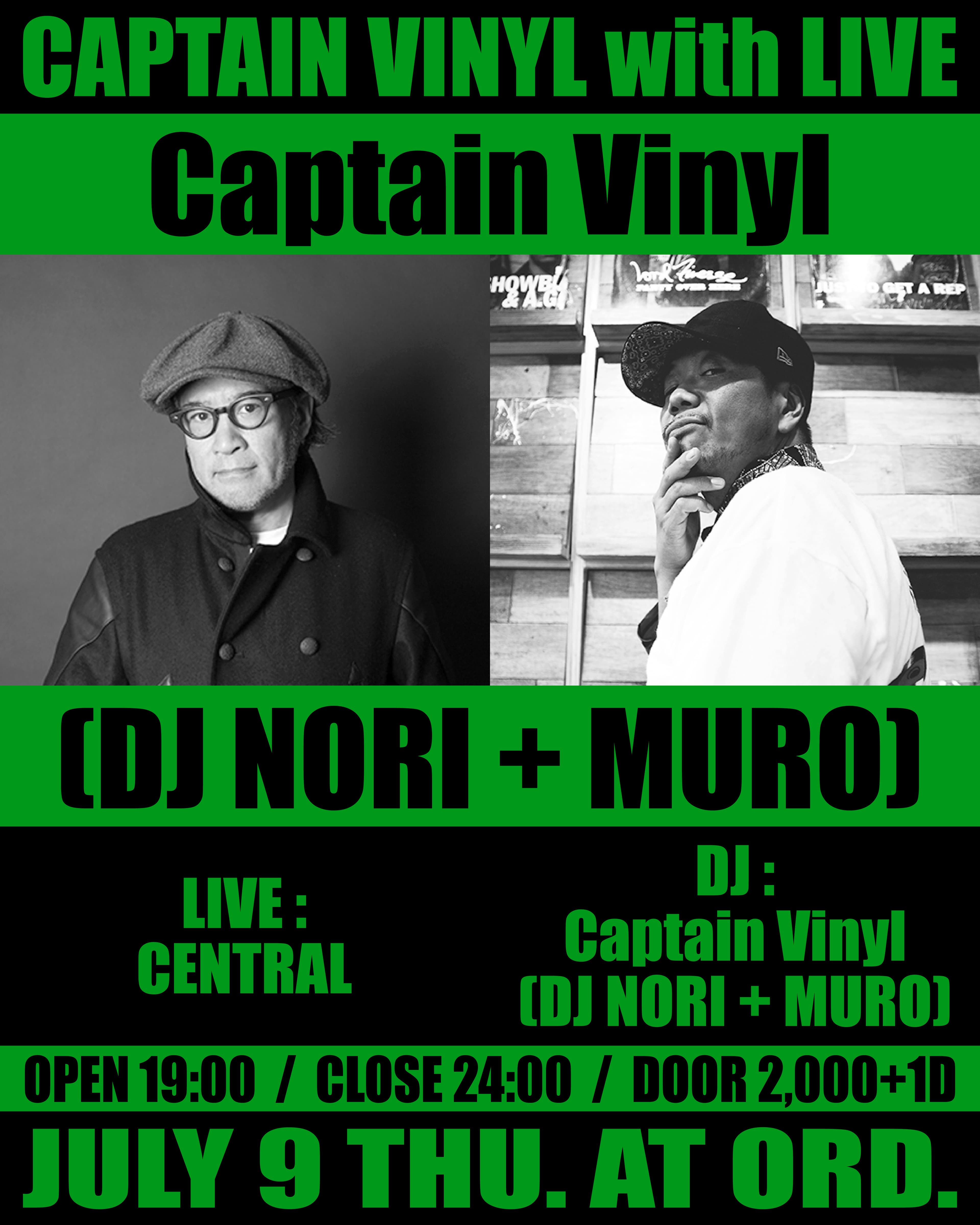 CAPTAIN VINYL with LIVE