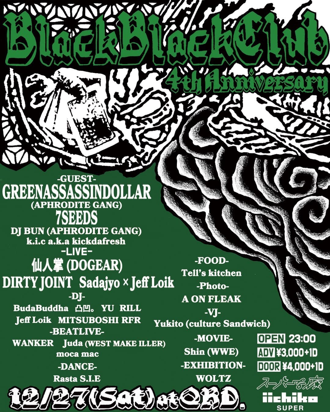 BlackBlackClub 4th Anniversary