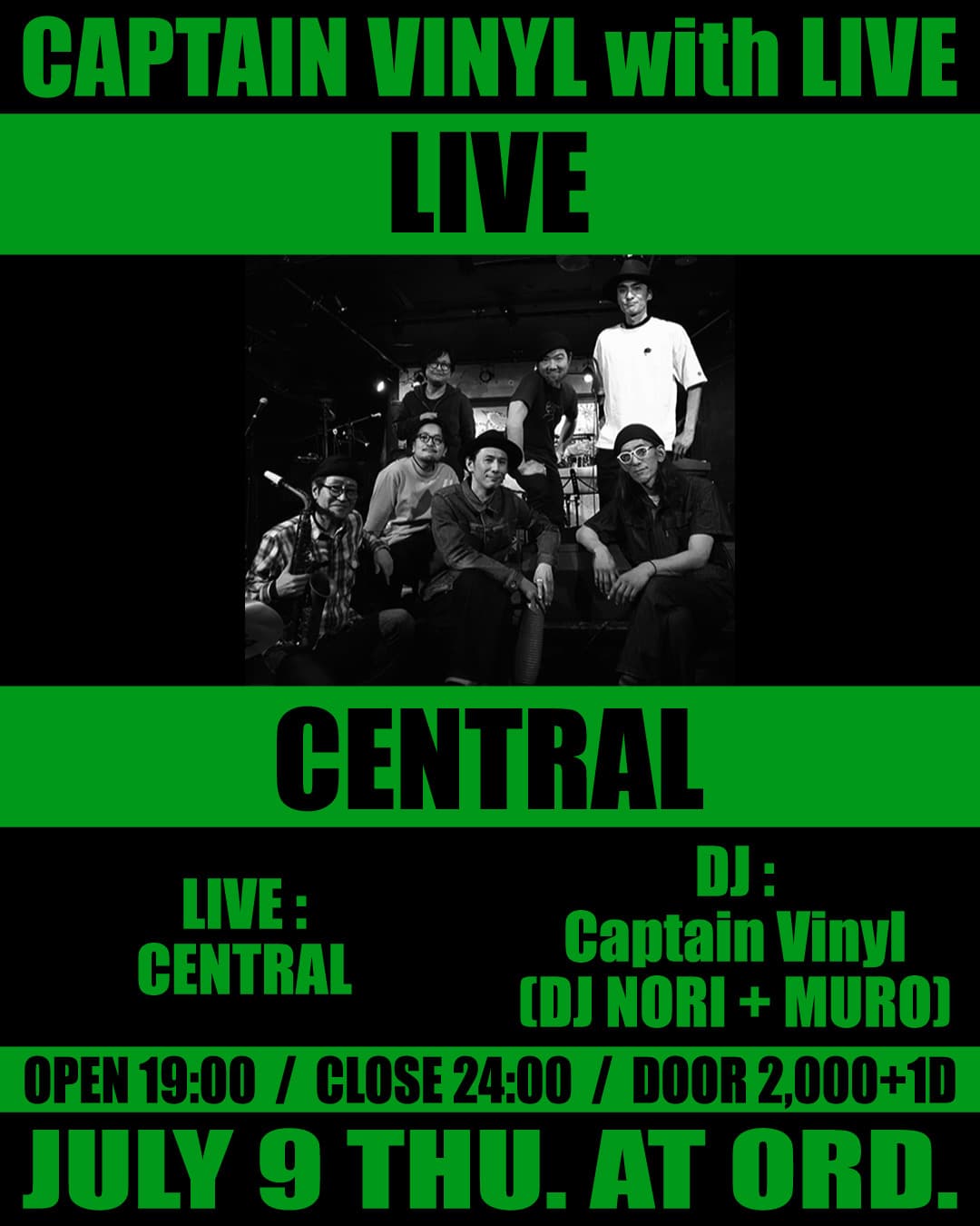 CAPTAIN VINYL with LIVE