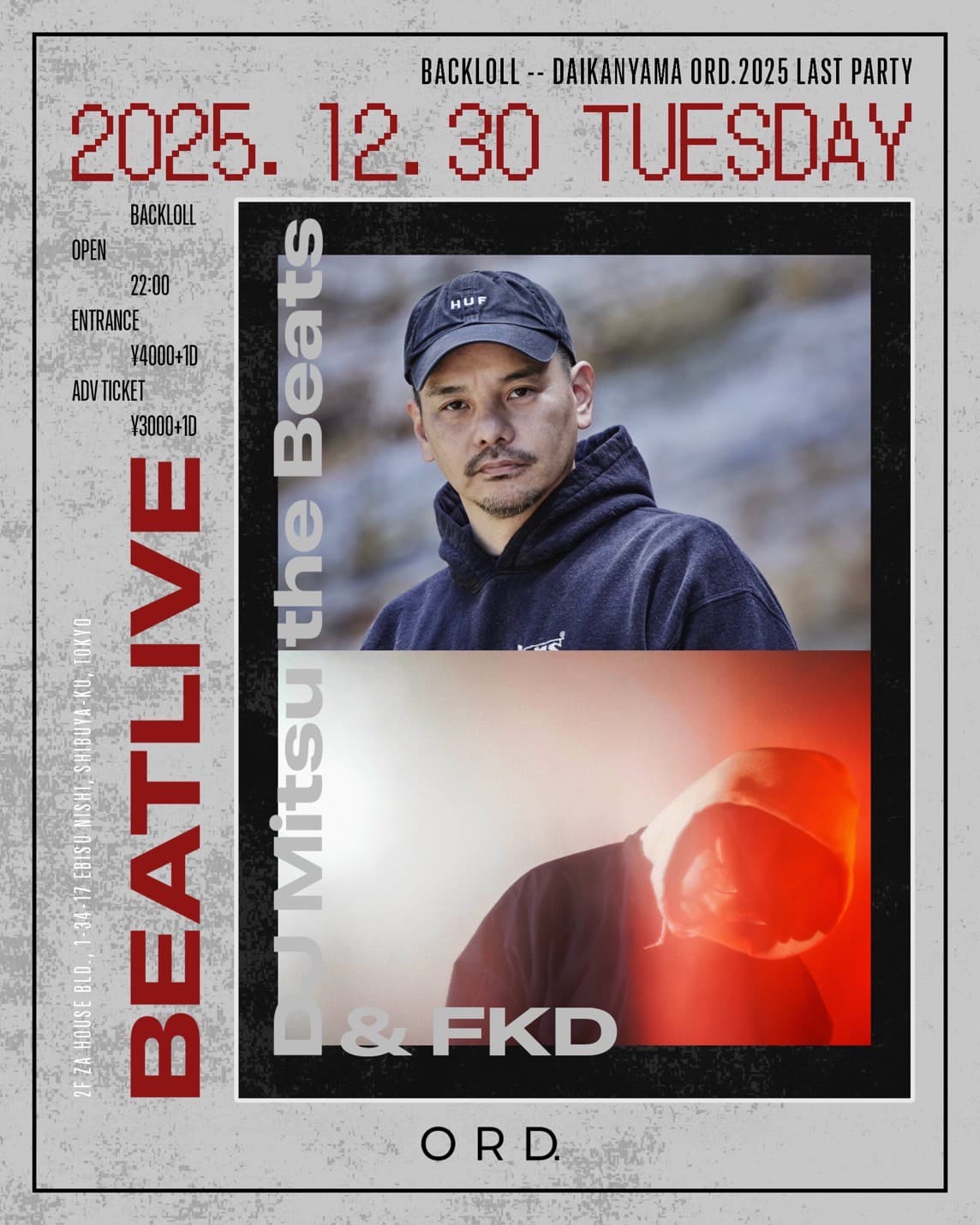 BackLoll -Daikanyama ORD. 2025 Last Party-