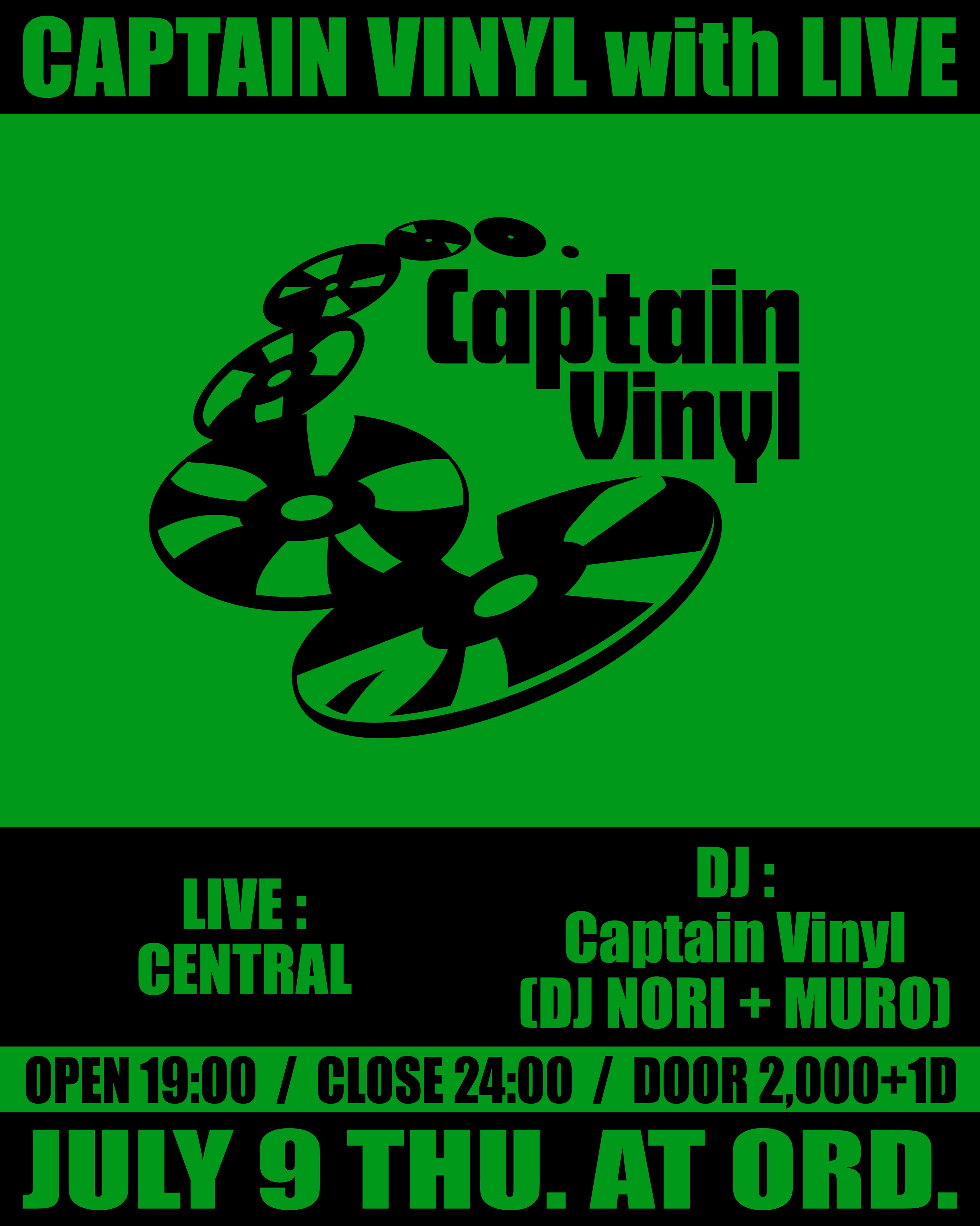 CAPTAIN VINYL with LIVE