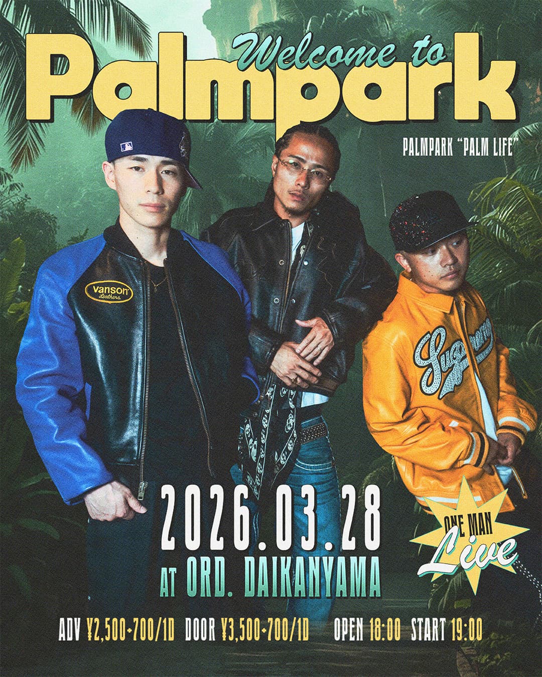 Palmpark ONE MAN LIVE "Welcom to Palmpark"