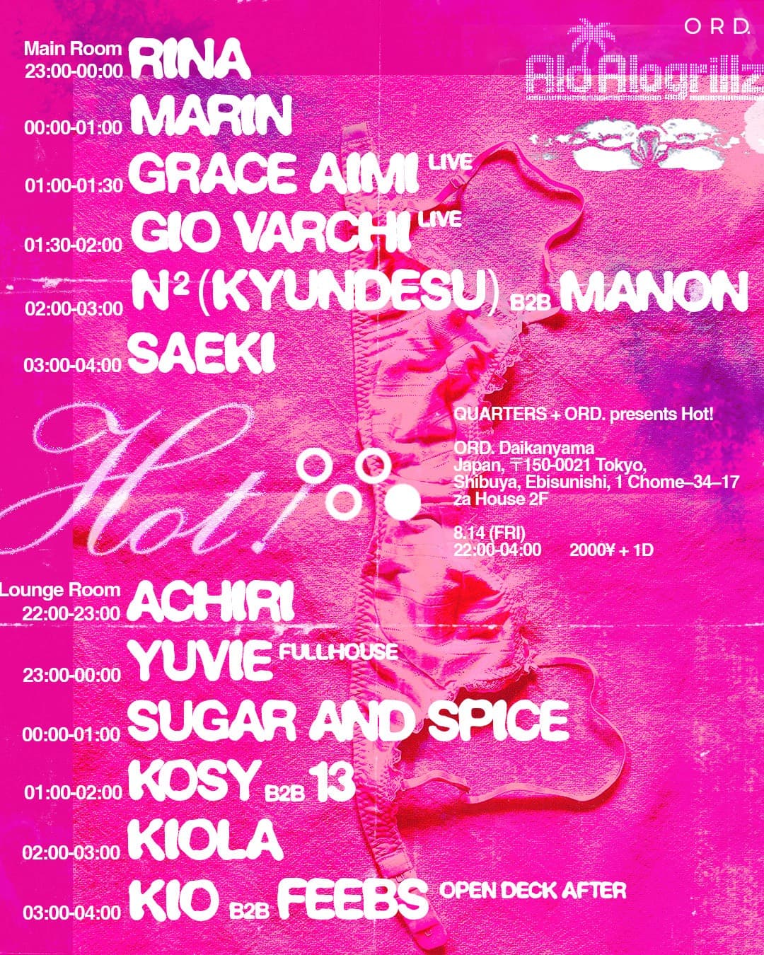 QUARTERS PRESENTS HOT!