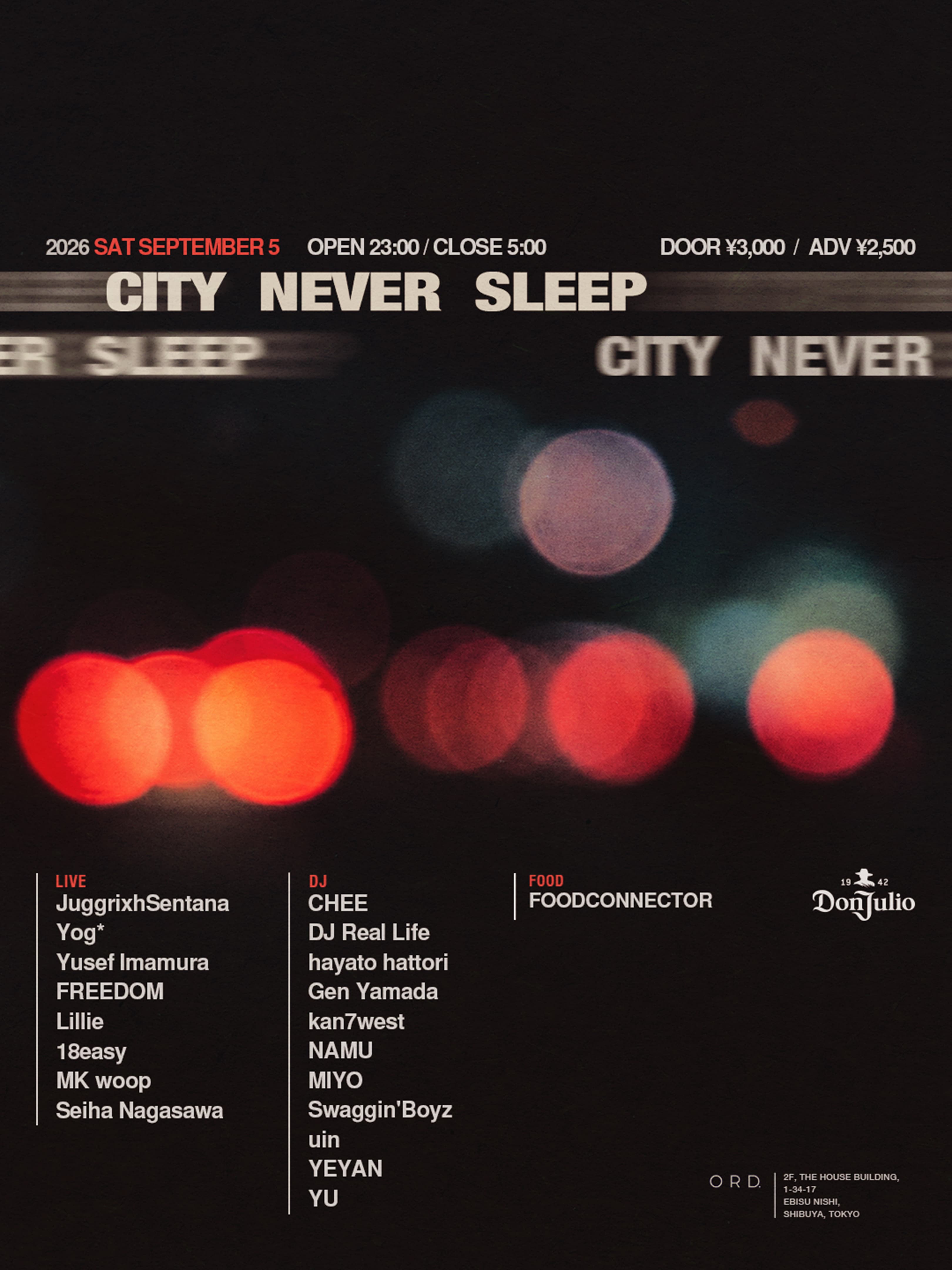 City Never Sleep