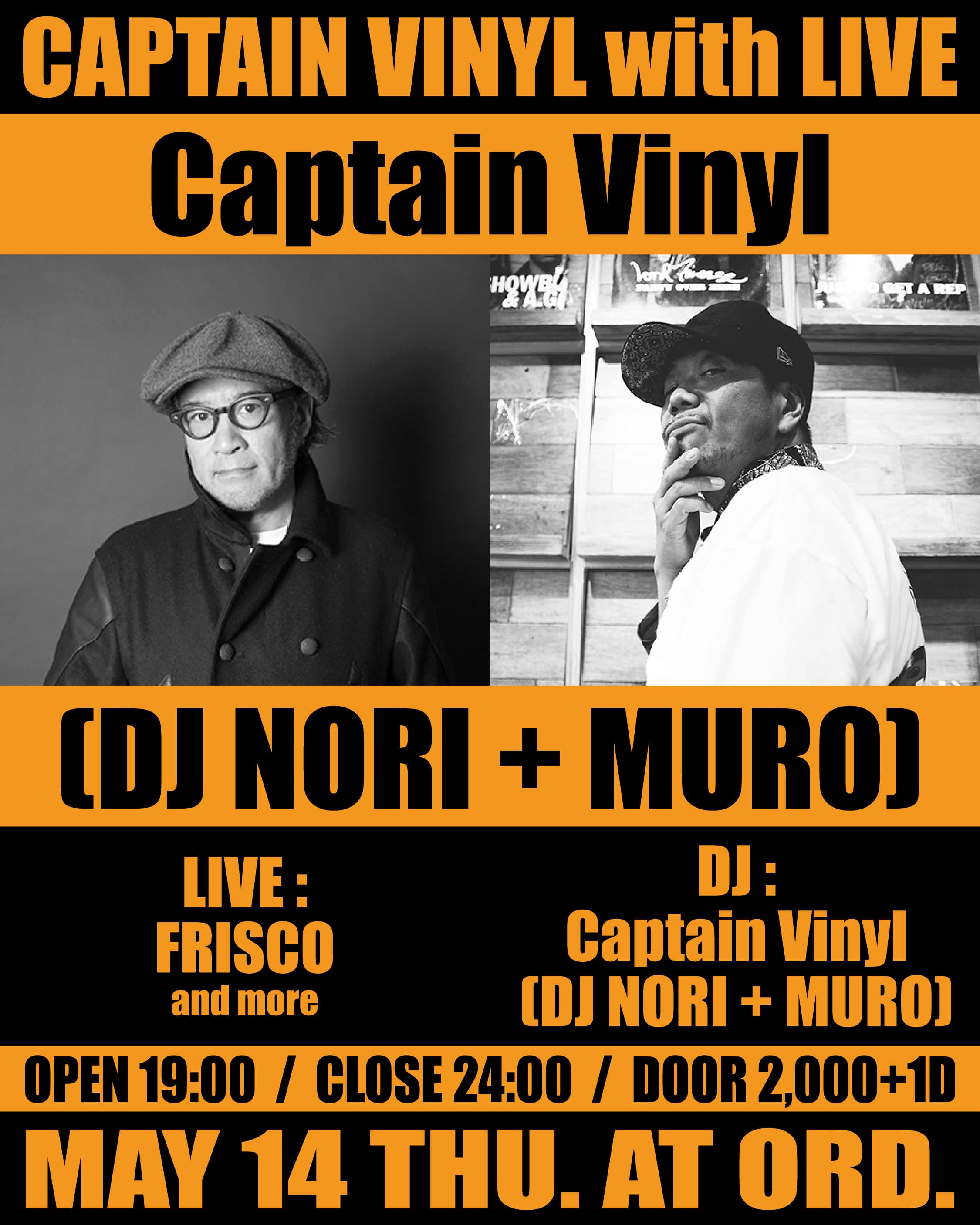 CAPTAIN VINYL with LIVE