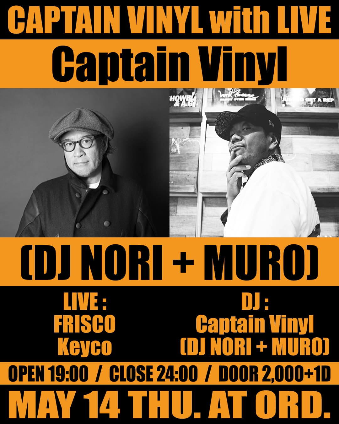 CAPTAIN VINYL with LIVE