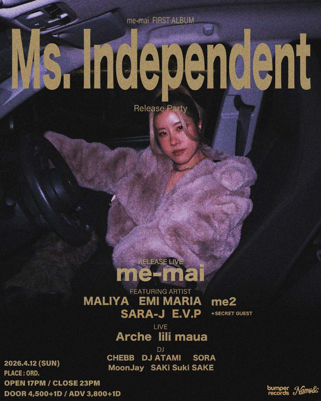 me-mai First Album「Ms. Independent」 Release Event