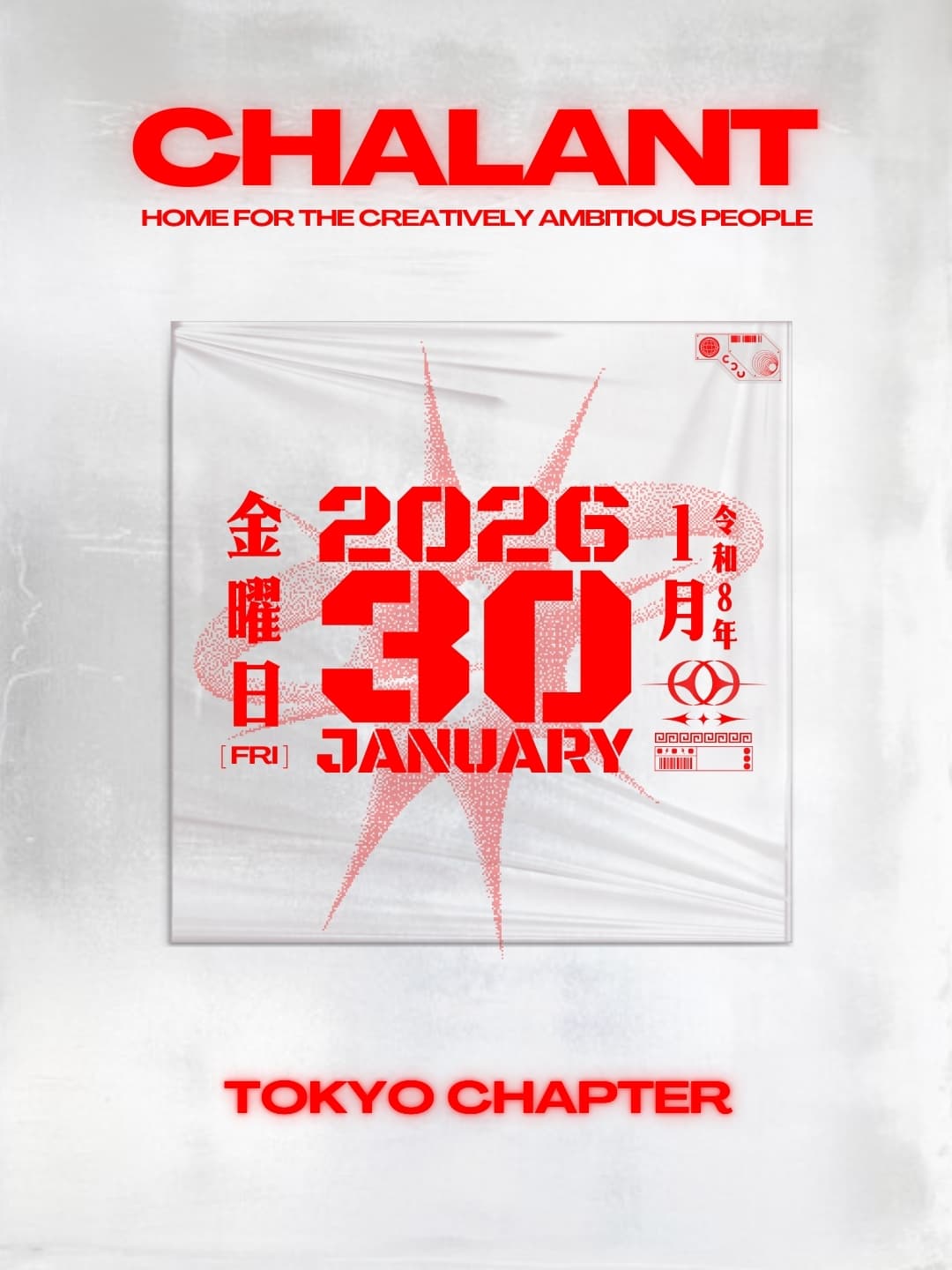 “CHALANT” @chalant_creative ORD + Saloon : special joint