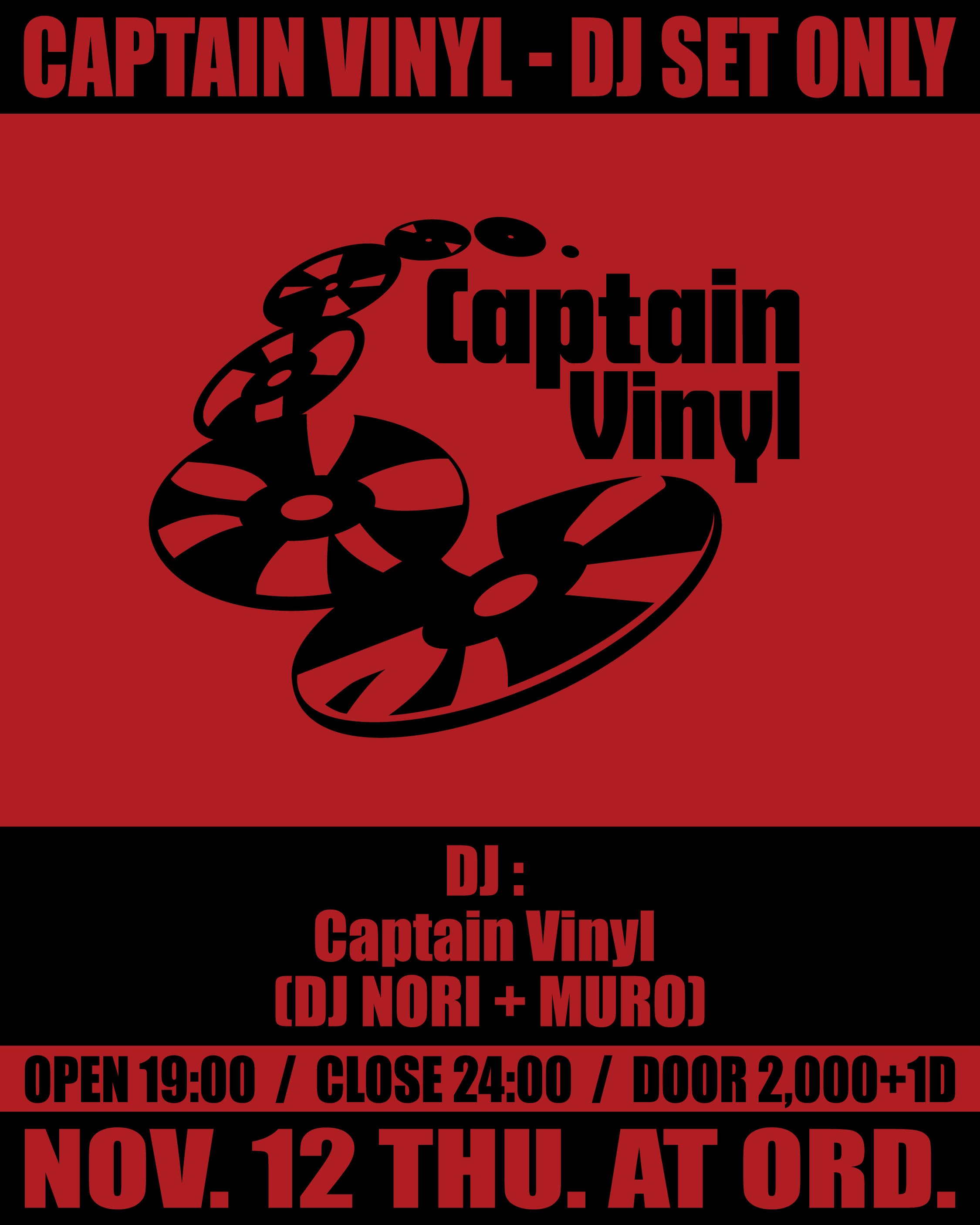 CAPTAIN VINYL -dj set only-