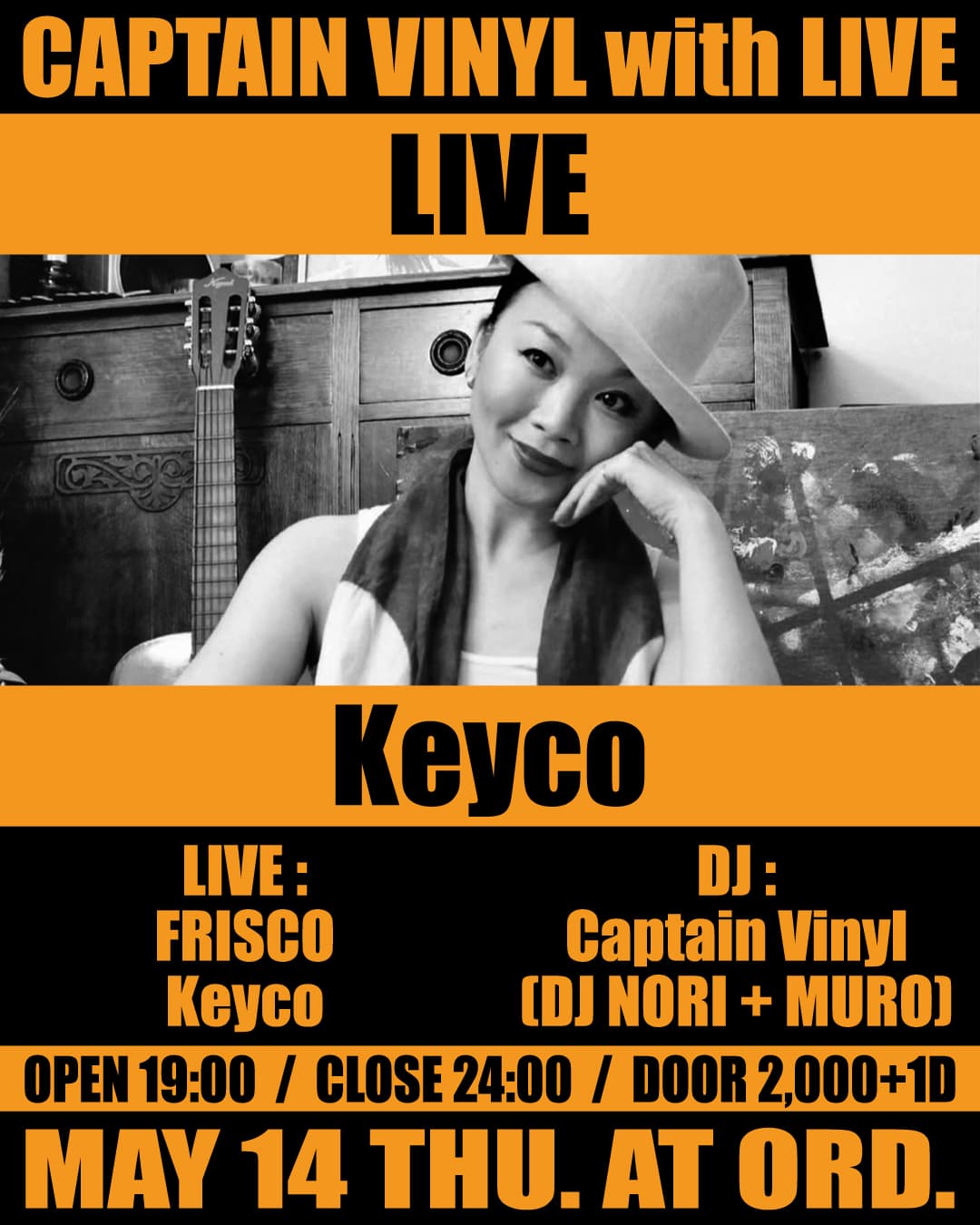 CAPTAIN VINYL with LIVE