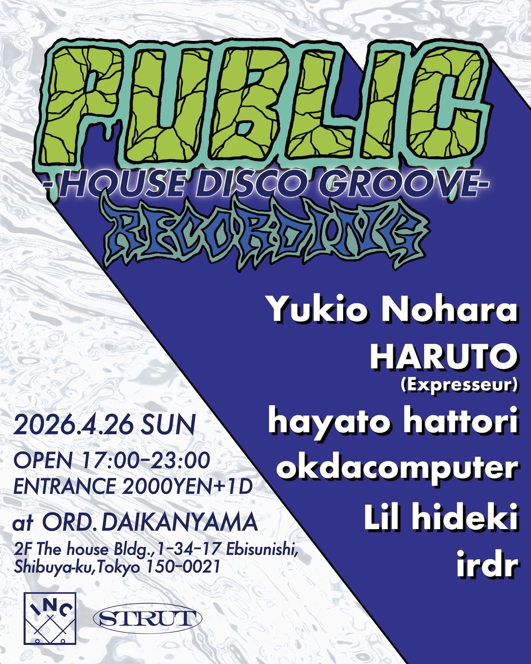 public recording HOUSE DISCO GROOVE STRUT by INCredible COFFEE