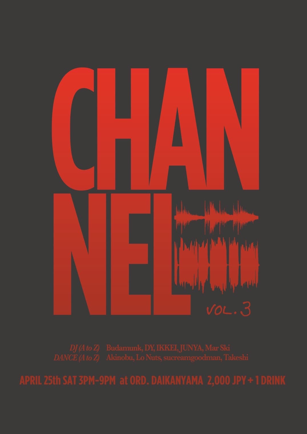 CHANNEL vol.3