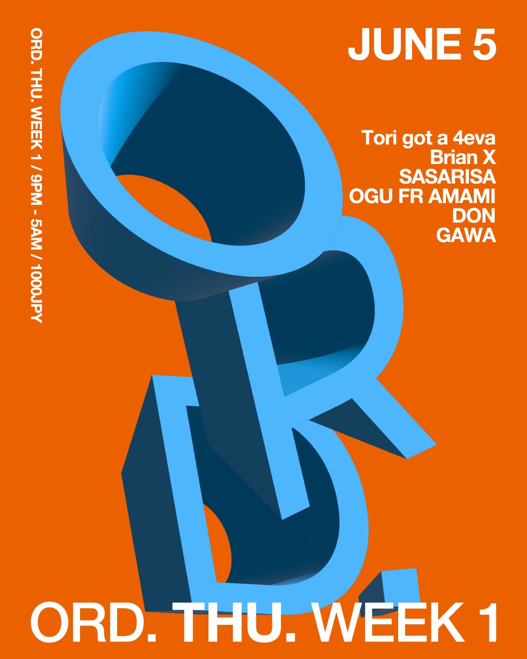 ORD.THU.WEEK 1