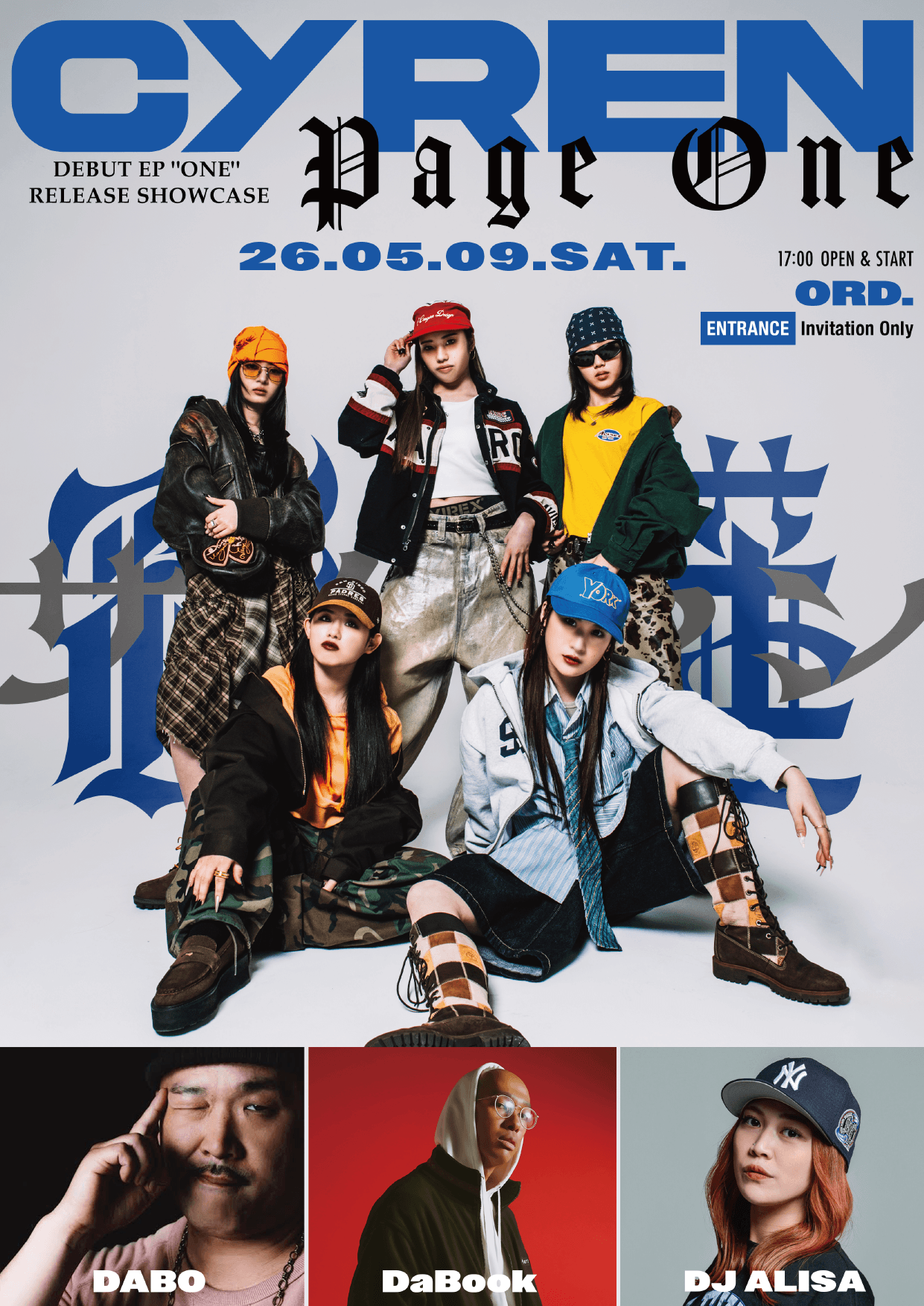 DEBUT EP"ONE"RELEASE SHOWCASE「Page One」