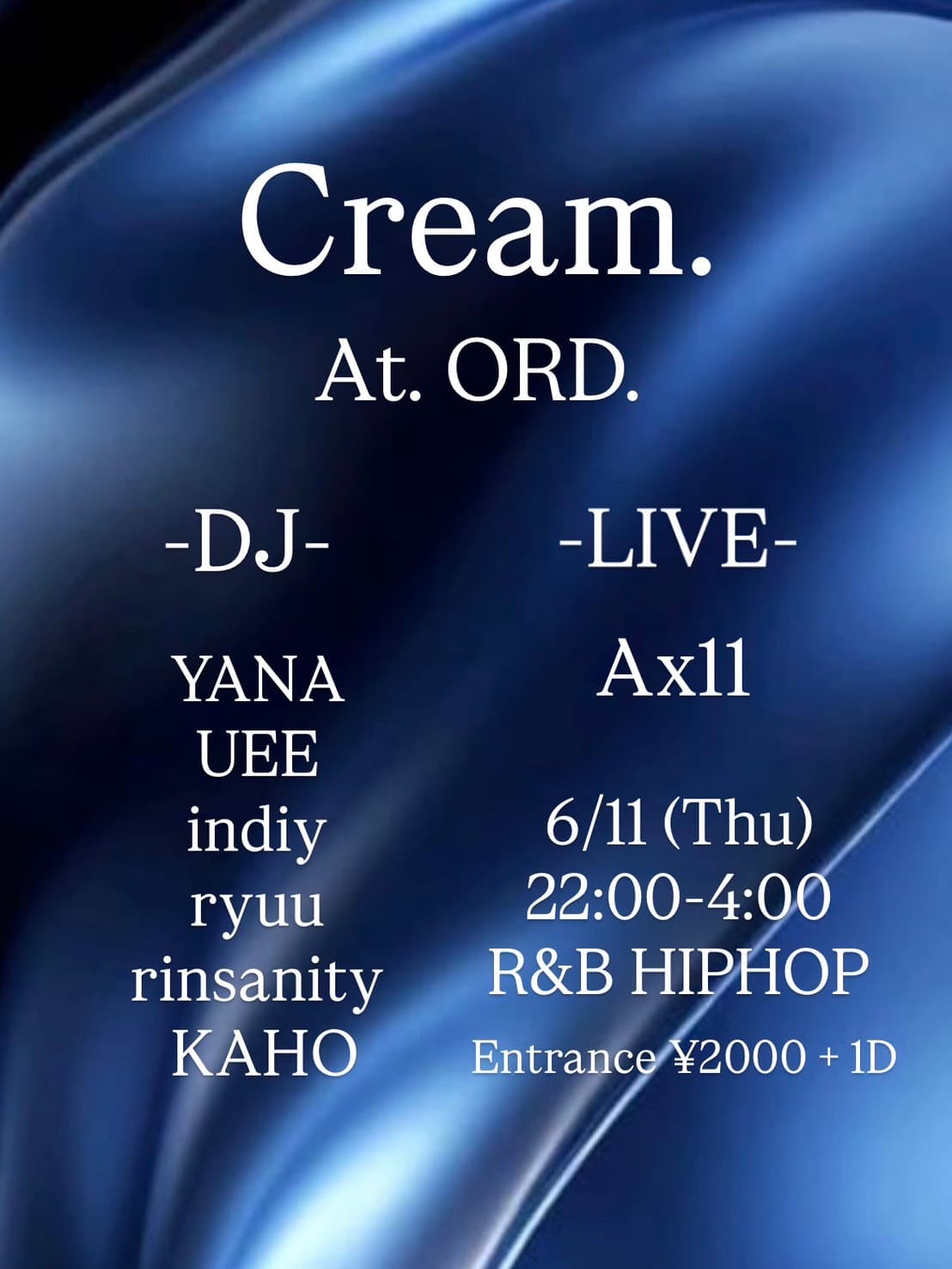 Cream.